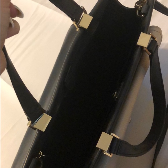 Kate spade shoulder bag. Nude white and black - Picture 4 of 4